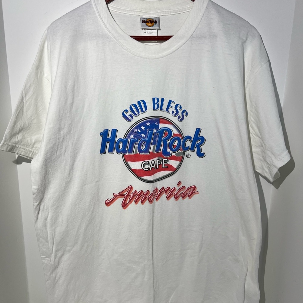 Vintage Hard Rock Cafe God bless America shirt size large